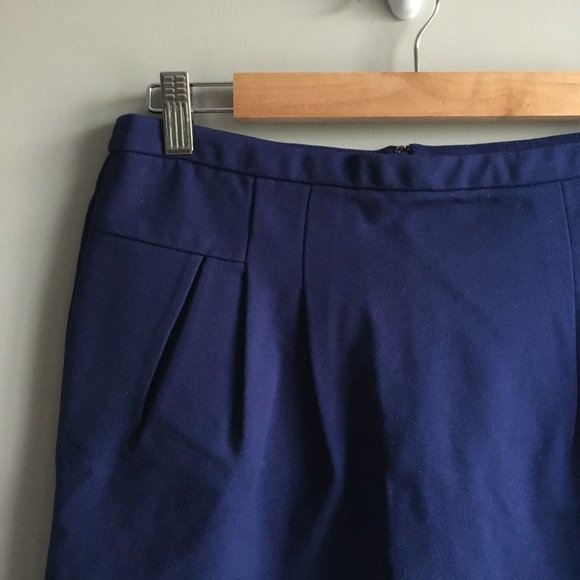 NWOT Forever 21 bright navy blue skirt with pockets - Picture 8 of 8